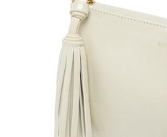 Bolsa Tiracolo Média Tassel Branca