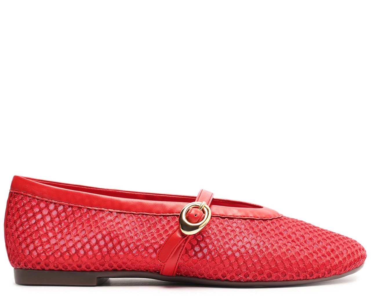 Sapatilha Tela Brigitte Vermelha Anacapri