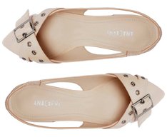 Sapatilha Slingback Mônica Bege