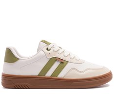 Tênis Lua Branco e Verde