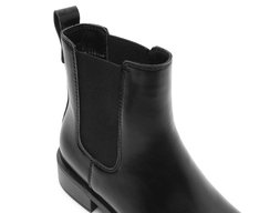 Bota Cano Curto Chelsea Preta