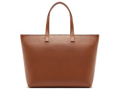 Bolsa Shopping Grande Lisa Chaveiro Marrom