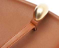 Papete Adorno Fechamento Marrom Macchiato