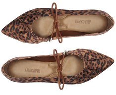 Sapatilha Stretch Laço Animal Print