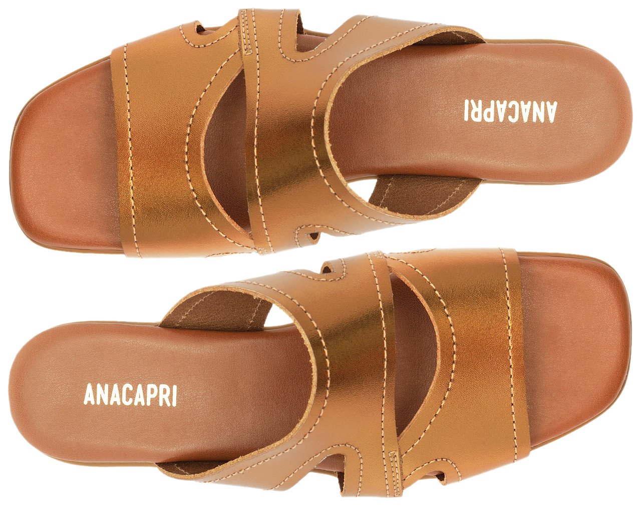 Tamanco Vivi Bronze | Anacapri