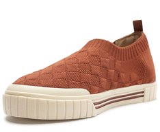 Tênis Slip On Knit Alê Marrom