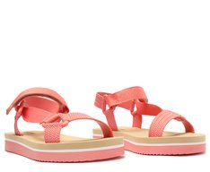 Sandália Papete Rosa Color Vibes
