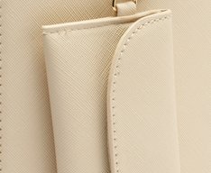 Bolsa Tote Média Essencial Com Pouch Branca