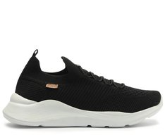Tênis Sporty Knit Sola Estruturada Preto