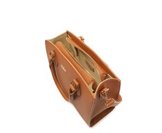 Bolsa Tote Média Marrom Essencial Pouch