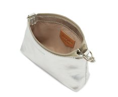 Bolsa Tiracolo Pequena Corrente Prata