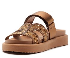 Papete Tira H Glam Marrom