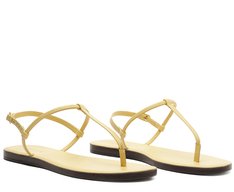Sandália Slim Monocolor Amarela