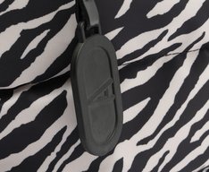 Bolsa Shopping Grande Nylon Fluffy Animal Print