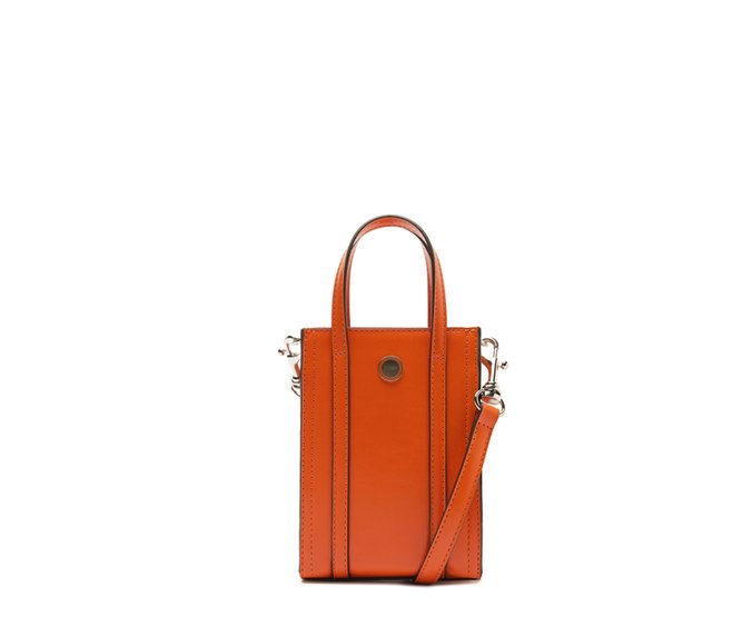 Bolsa Tiracolo Pequena Phone Laranja