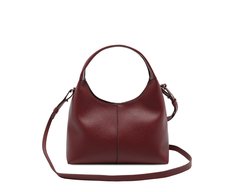 Bolsa Tiracolo Média Merlot Vermelha