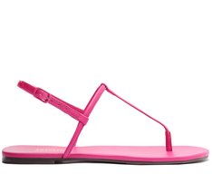 Sandália Rasteira Slim Rosa Pink