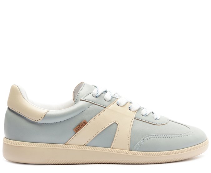 Tênis Chuteira New Ana Azul E Branco