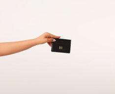 Porta Cartão Pequeno Essencial Preto