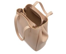 Bolsa Shopping Grande Minimal Bege