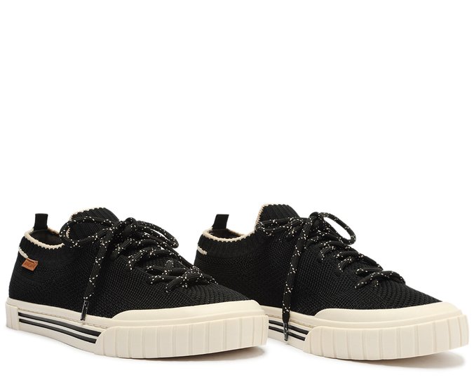 Tênis Anacapri Knit Alê - Preto - 38