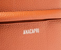 Mochila Média Zíper Básica Marrom