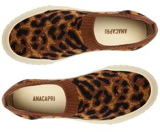 Tênis Slip On Knit Alê Animal Print