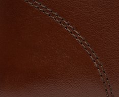 Bota Coturno Couro Marrom Cinnamon