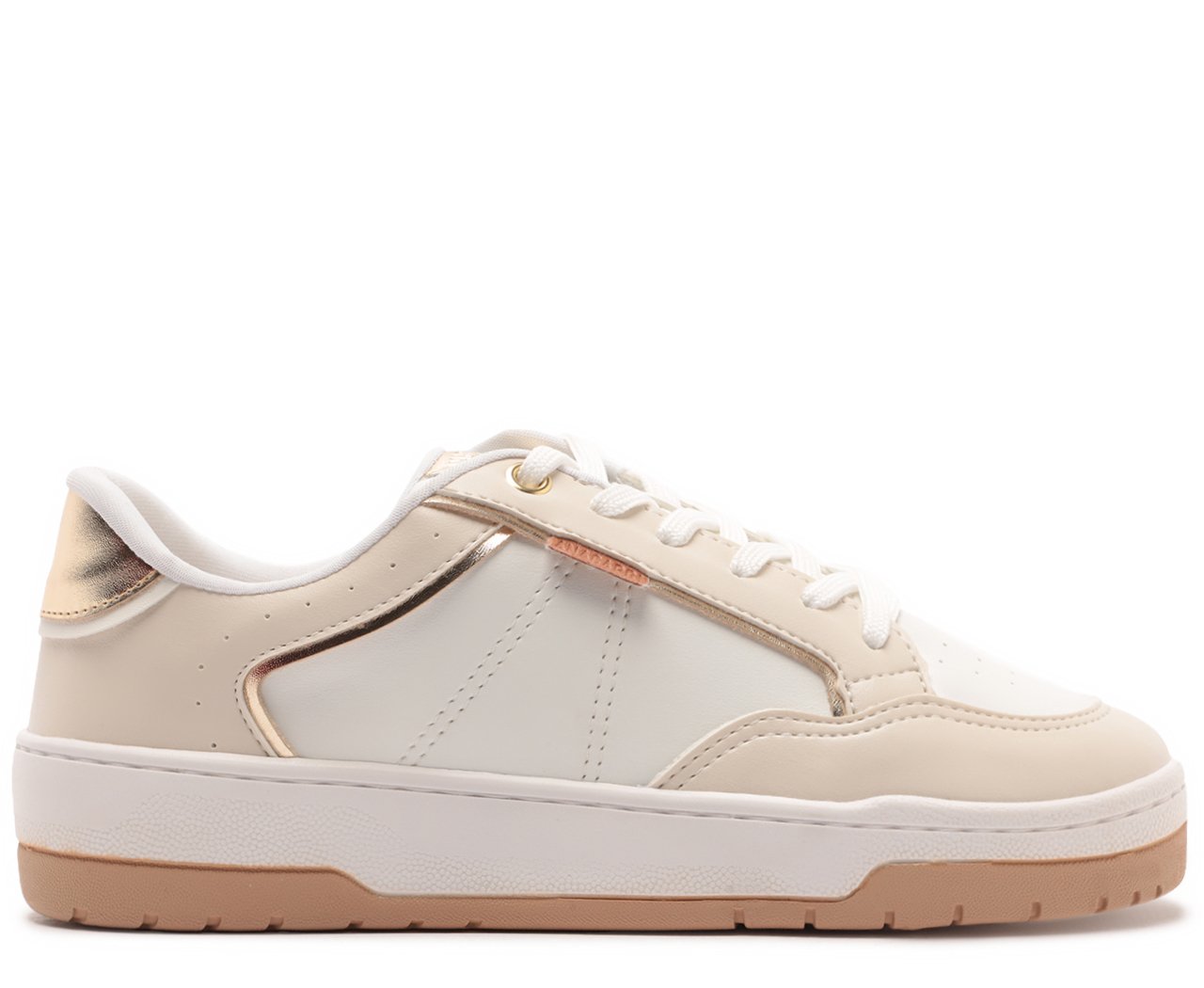 Tênis Robusto Sixx Branco e Rosa | Anacapri
