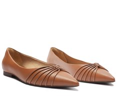 Sapatilha Tiras Na Gáspea Marrom