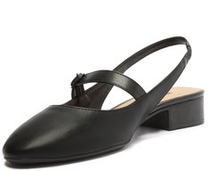 Sapato Chanel Salto Bloco Preto Classy