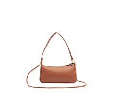 Tiracolo Pequena Bag Charm Marrom Caramelo
