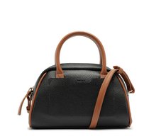 Bolsa Tote Média Arredondada Preta