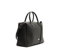 Bolsa Tote Média Arredondada Preta