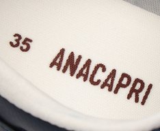 Tênis Detalhe Onda Branco Azul