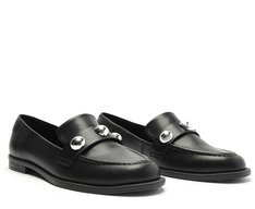 Mocassim Metal Dots Preto