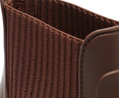 Bota Chelsea Plástico Tratorada Marrom