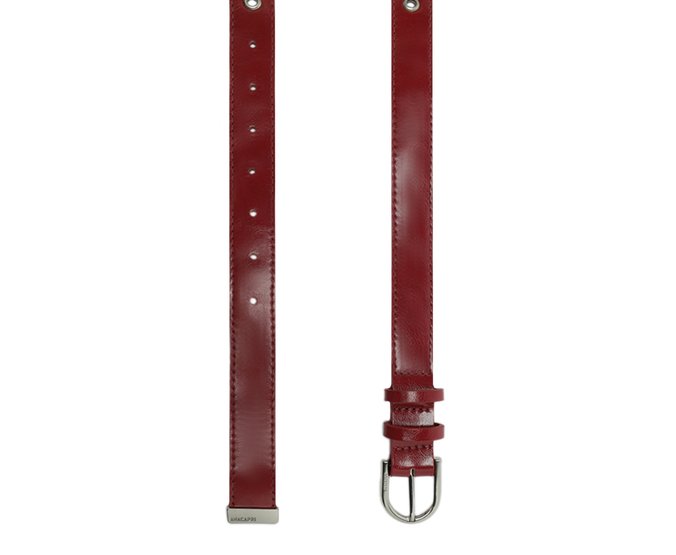 Cinto Fivela Ilhós Vermelho