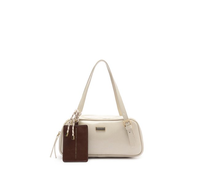 Bolsa Tote Pequena Lisa Branca