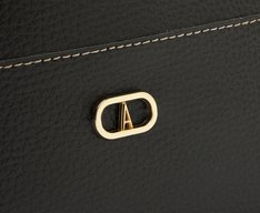 Bolsa Shopping Grande Com Necessaire Preta