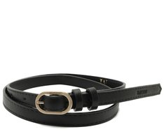 Cinto Fino Fivela Metálica Preto