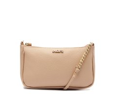 Bolsa Tiracolo Média Snake Bege