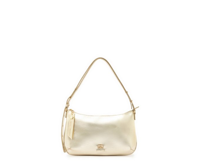 Bolsa Tiracolo Pequena Premiatto Dourada
