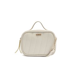 Bolsa Tiracolo Pequena Arredondada Branca
