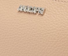 Bolsa Tiracolo Pequena Baguete Bege