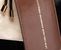 Bolsa Shopping Grande Verniz Porta Cartão Preta