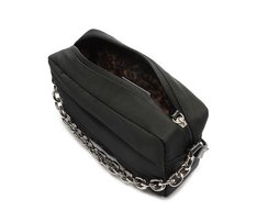 Bolsa Tiracolo Média Fluffly Corrente Preta
