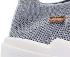 Tênis Sporty Malha Knit Cinza