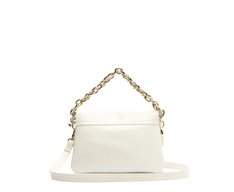 Bolsa Tiracolo Pequena Cordão Branca