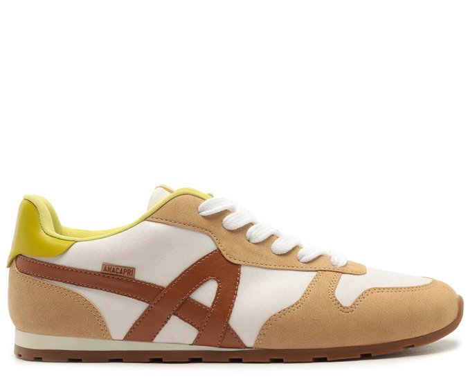 Tênis Lola Multicolor Bege